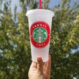 Target inspired STARBUCKS cold cup